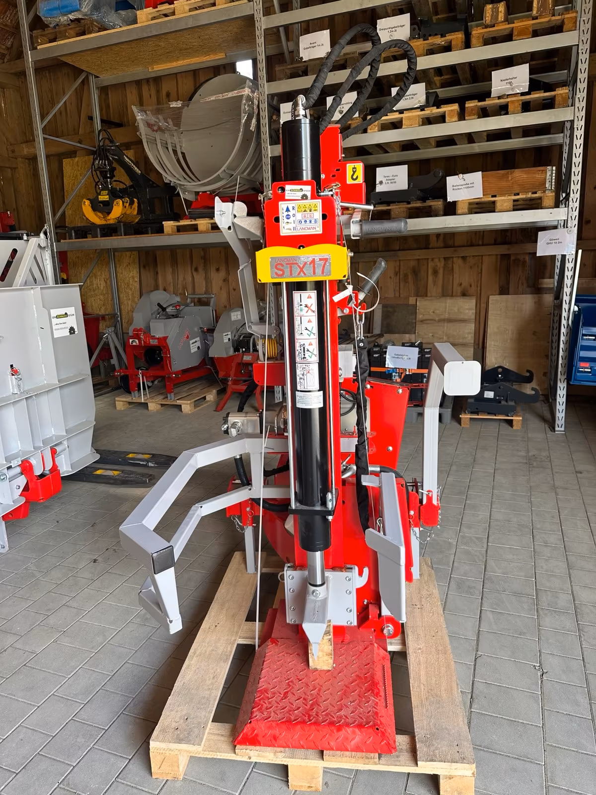 Holzspalter Lancman STX 17 GP Gusspumpe, Zapfwelle